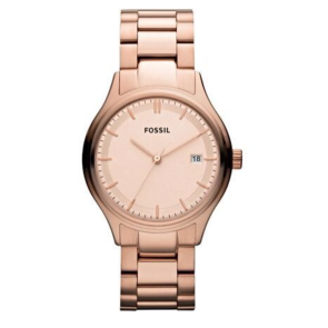 Horlogeband Fossil ES3162 Roestvrij staal (RVS) Rosé 18mm